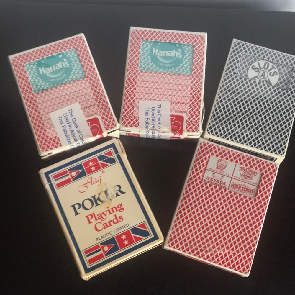 Vintage Casino Playing Cards